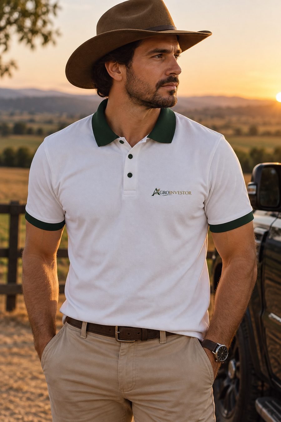 Camisa polo institucional Agroinvestor